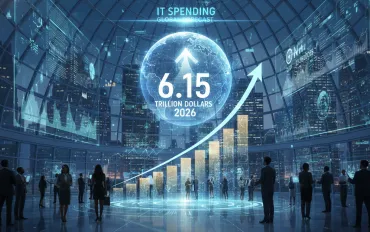 Spesa IT globale: boom previsto a 6,15 trilioni di dollari nel 2026