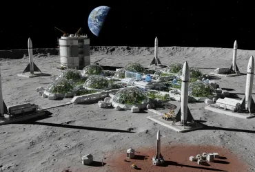 SpaceX punta alla Luna: città lunare prima della base su Marte