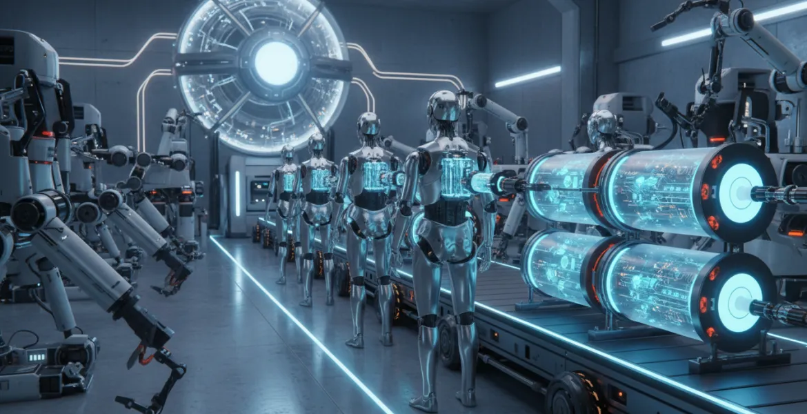 Batterie per robot: il futuro dell'energia è nell'automazione