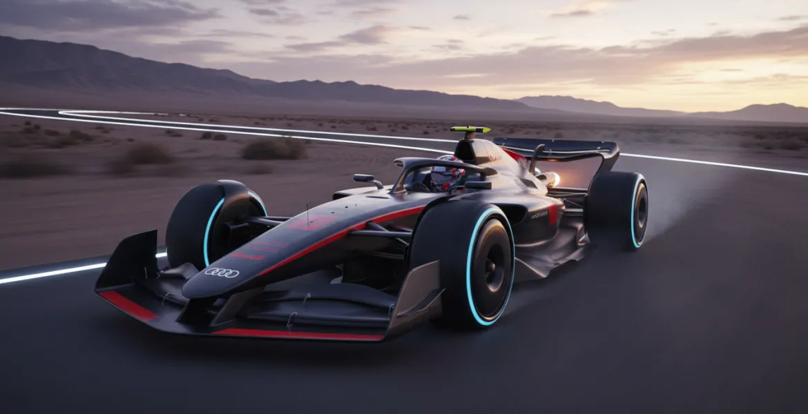 Audi rivoluziona la F1: muso verticale e fiancate 'zero pod' per la R26