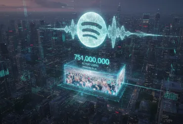 Spotify da record: 751 milioni di utenti attivi grazie all'Intelligenza Artificiale