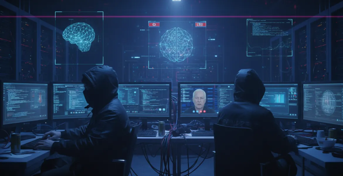 Cyberattacchi AI: Hacker nordcoreani usano deepfake per rubare criptovalute