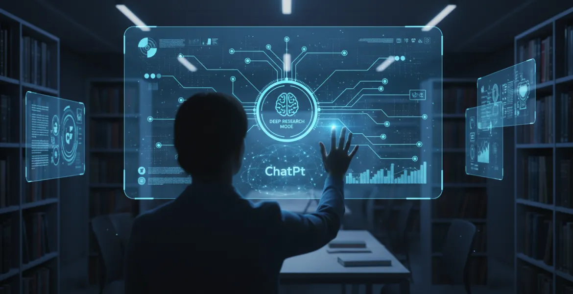 ChatGPT rivoluziona la ricerca online con la modalità Deep research aggiornata