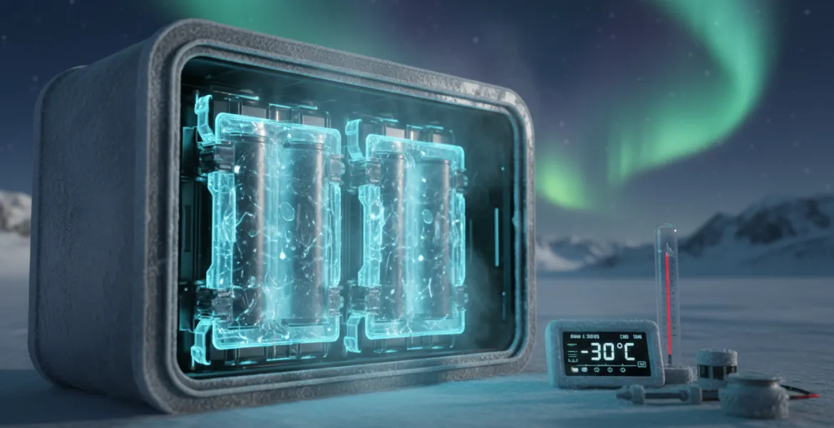 Batterie al litio rivoluzionarie: Performance incredibili anche a -30°C