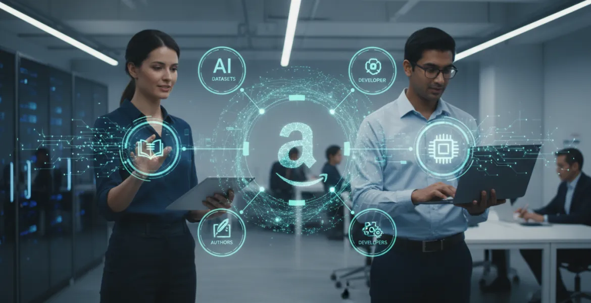 Amazon punta a un marketplace per dati AI: svolta per autori e sviluppatori