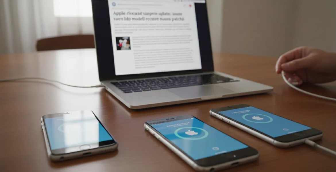 Apple rilascia aggiornamenti a sorpresa: anche i vecchi modelli ricevono nuove patch