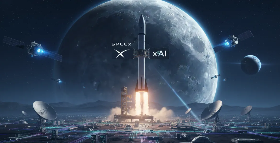 Elon Musk punta alla Luna per l'IA: SpaceX e xAI insieme per l'infrastruttura spaziale