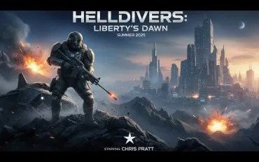 Helldivers sbarca al cinema: data di uscita e protagonista stellare