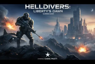 Helldivers sbarca al cinema: data di uscita e protagonista stellare