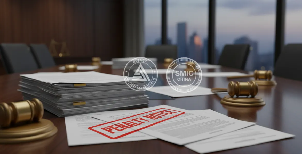 Applied Materials multata: aggirava le sanzioni USA per SMIC in Cina