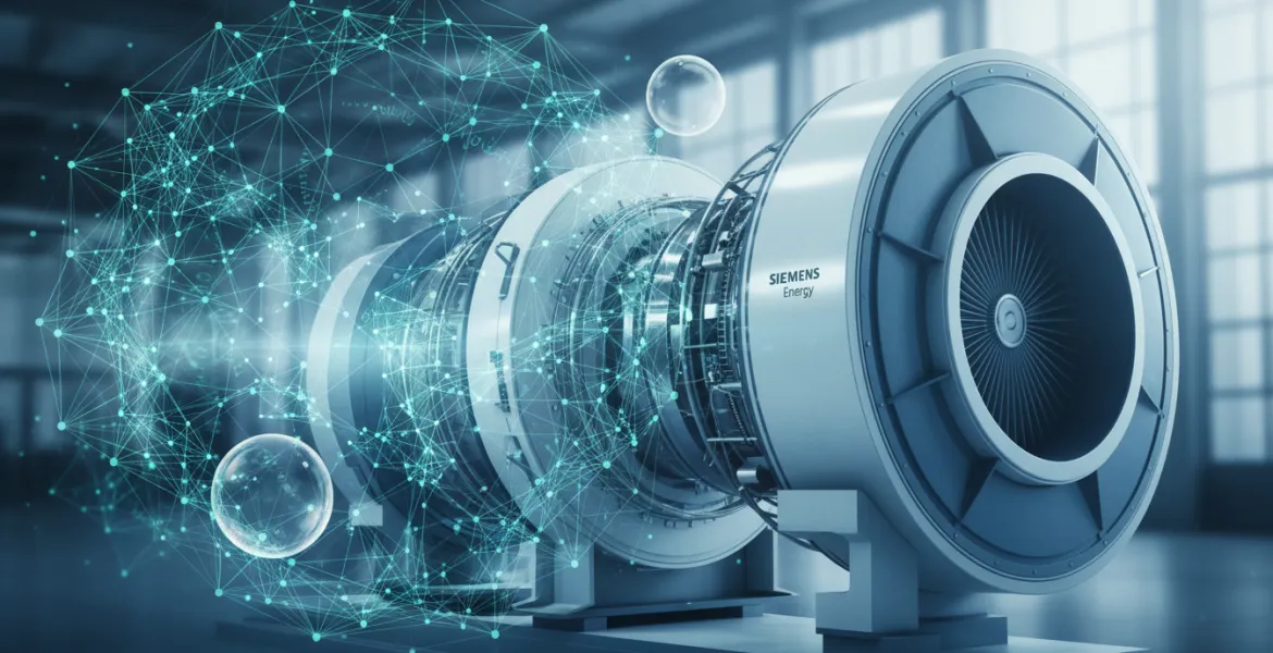 Siemens Energy sfida i timori: nessun rischio bolla IA per le turbine a gas