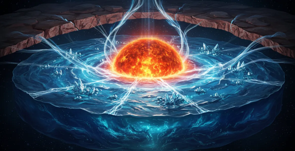 Il nucleo terrestre: Un oceano di idrogeno nascosto