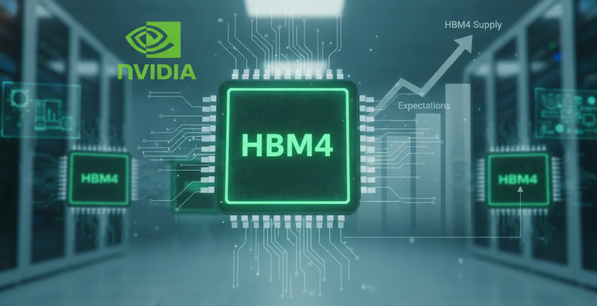 Nvidia ridimensiona le aspettative: priorità alla fornitura di memorie HBM4