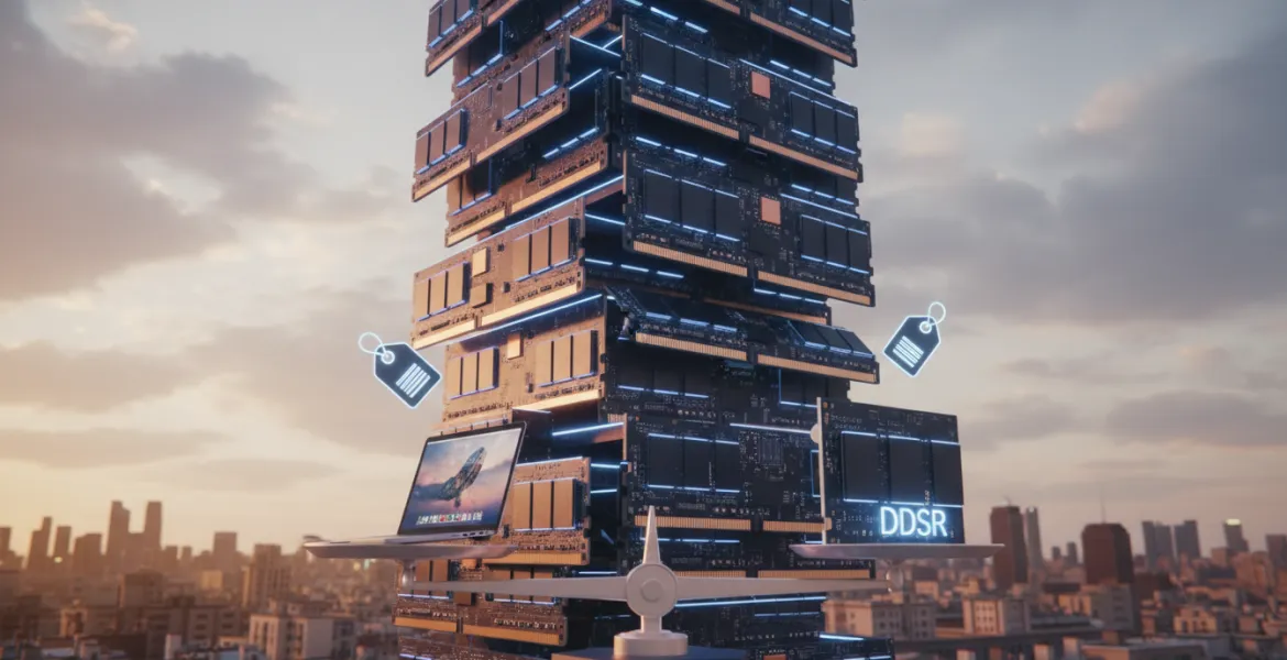 Memoria DDR5 alle stelle: costa più di un MacBook Air