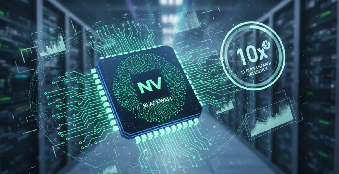 Nvidia Blackwell: Rivoluzione AI, inferenza 10 Volte più economica