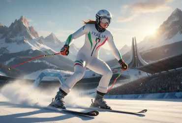 Trionfo azzurro a Cortina: Brignone e Goggia dominano la prima manche!