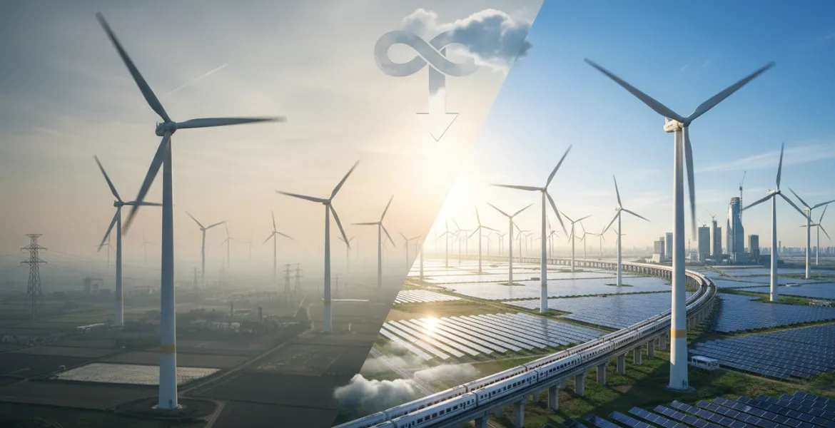 Energia rinnovabile: la leadership mondiale si sposta verso Oriente