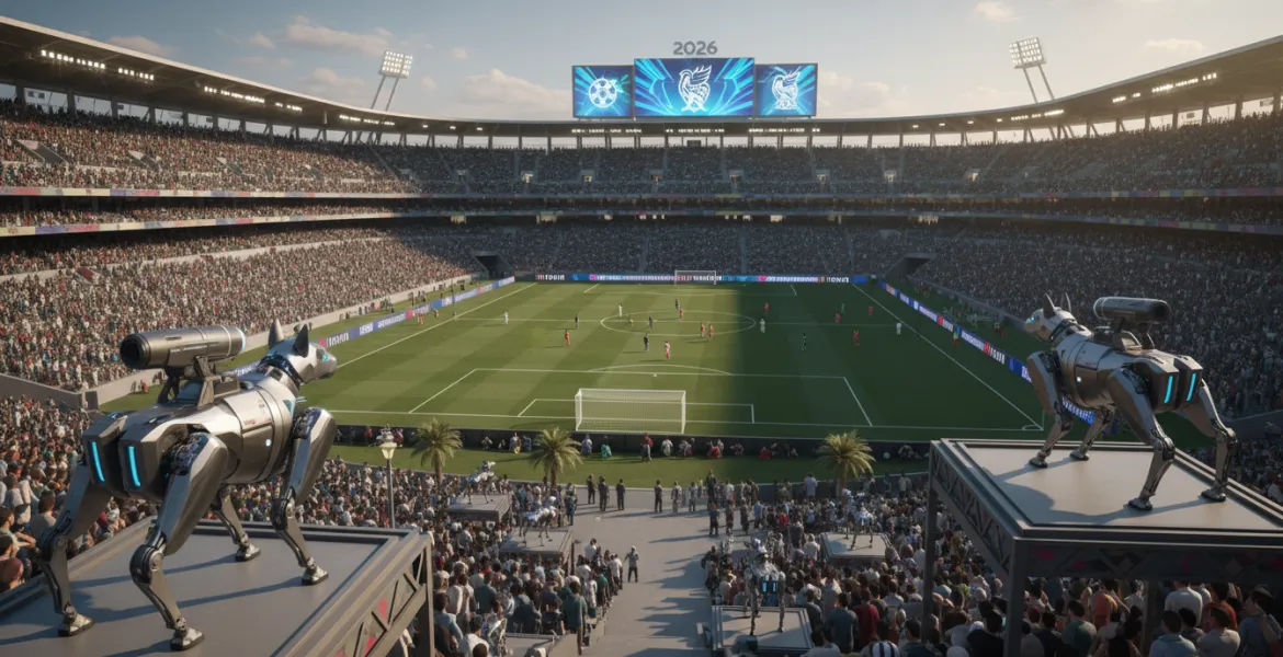 Cani robotici a guardia dei Mondiali 2026 in Messico