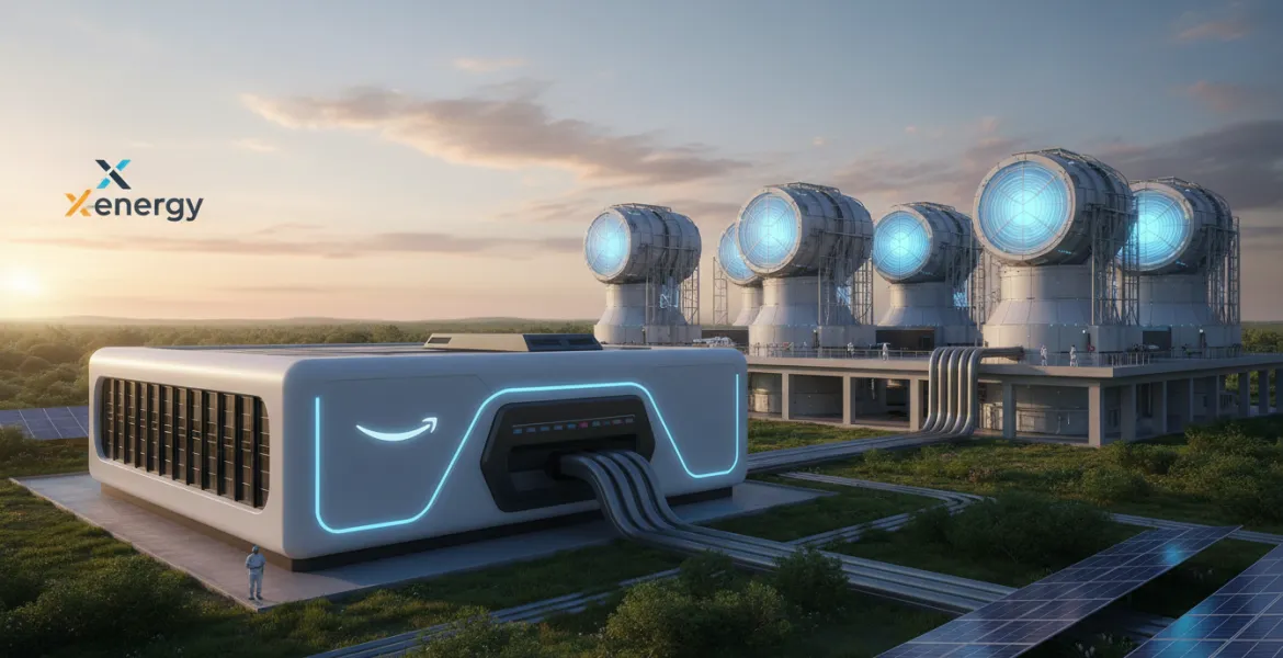 Amazon punta sull'energia nucleare: via libera alla produzione di combustibile HALEU