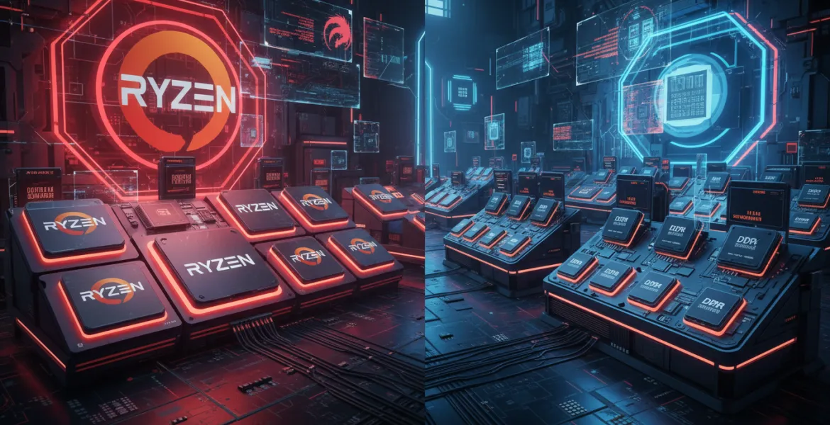 Mercato CPU: AMD Ryzen domina, ma le CPU DDR4 risorgono