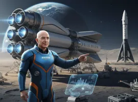 Nuova sfida spaziale: Bezos contro Musk per la conquista della Luna