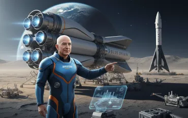 Nuova sfida spaziale: Bezos contro Musk per la conquista della Luna