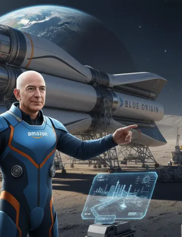 Nuova sfida spaziale: Bezos contro Musk per la conquista della Luna