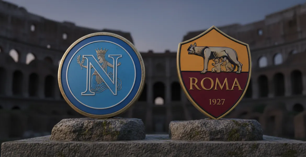 Napoli-Roma: Malen illude, ma i campioni d'Italia rispondono