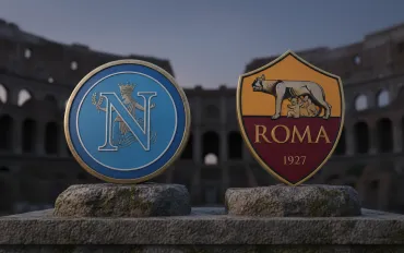 Napoli-Roma: Malen illude, ma i campioni d'Italia rispondono