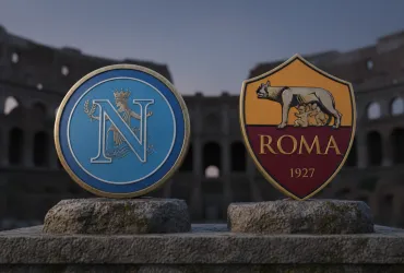 Napoli-Roma: Malen illude, ma i campioni d'Italia rispondono