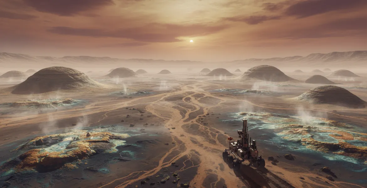 Clima caldo e umido su Marte: nuove scoperte riscrivono la storia del Pianeta Rosso