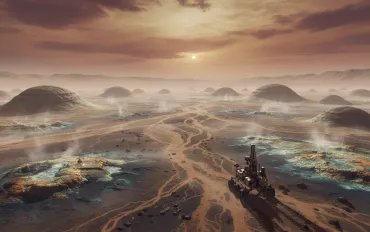 Clima caldo e umido su Marte: nuove scoperte riscrivono la storia del Pianeta Rosso