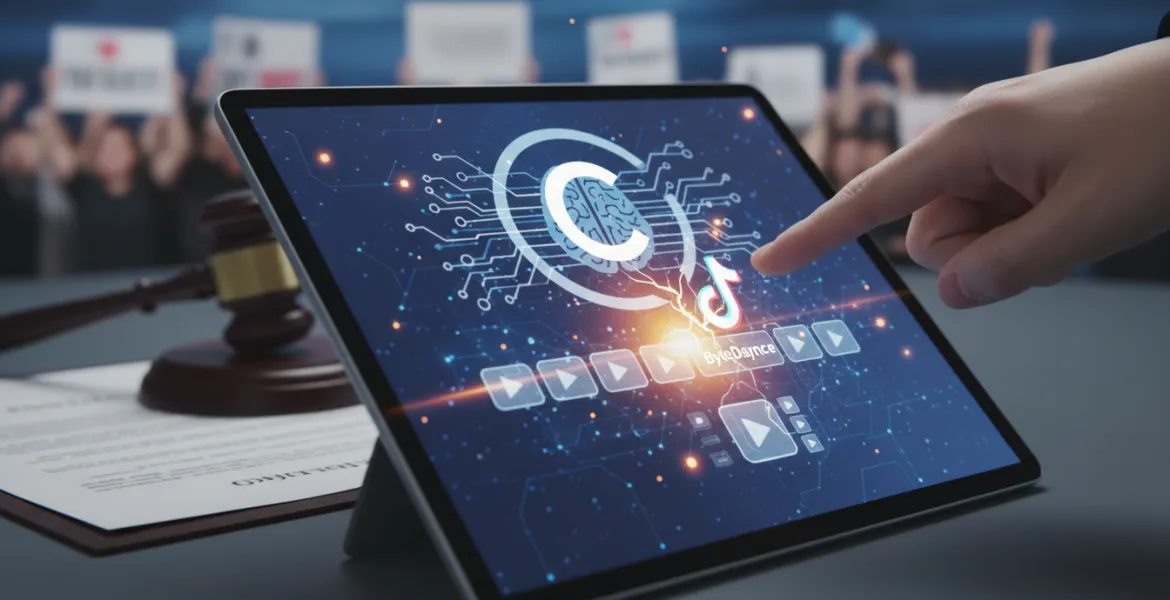 Intelligenza artificiale e copyright: ByteDance sotto pressione per i video generati con AI