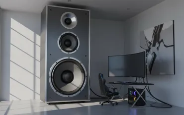 Un gigante dell'audio: creata una cassa per PC over-size