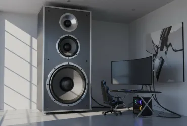 Un gigante dell'audio: creata una cassa per PC over-size