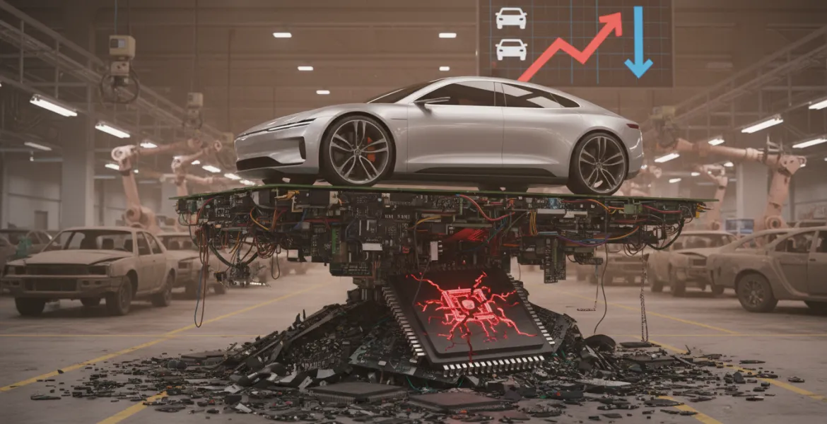 Auto in aumento: la crisi dei chip AI colpisce il settore automobilistico