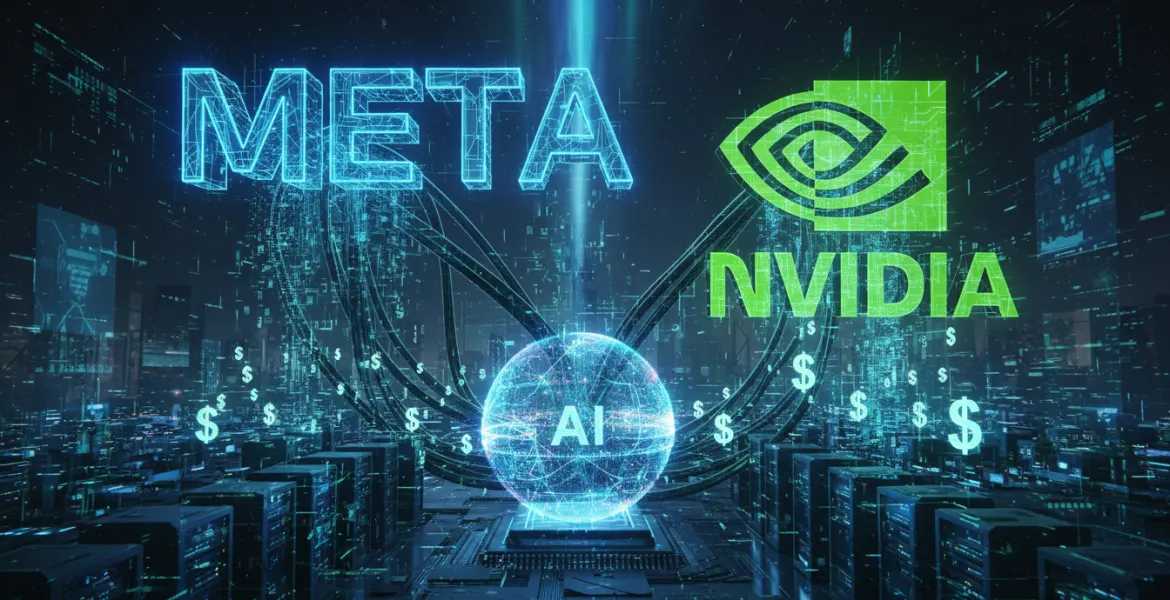 Meta investe miliardi in Nvidia per potenziare l'IA: svolta epocale