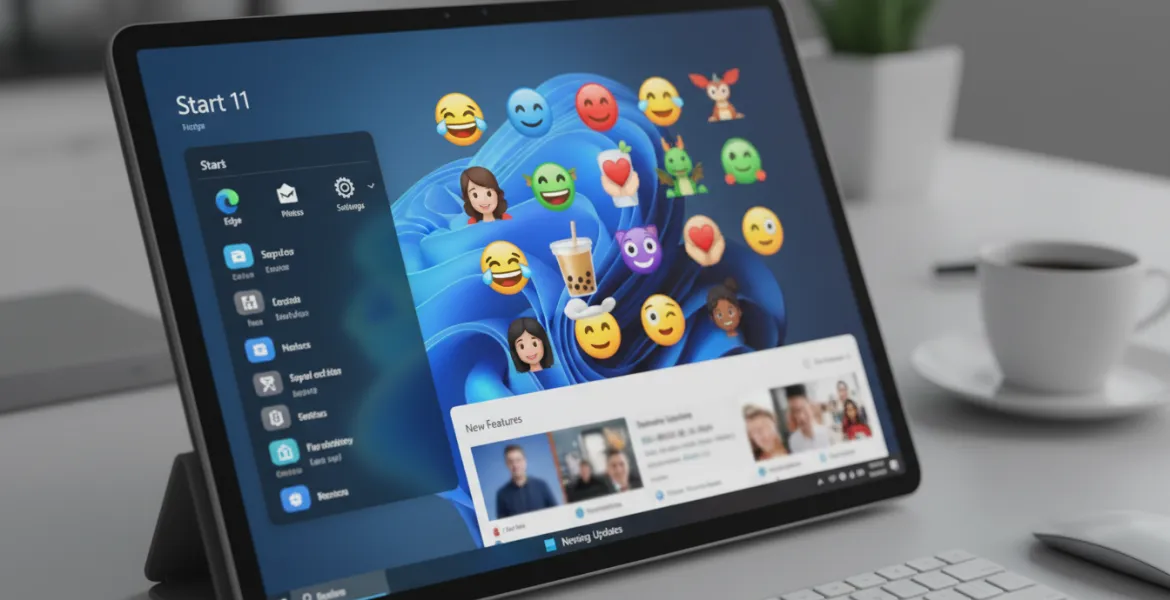 Windows 11: Nuove funzionalità e emoji in arrivo
