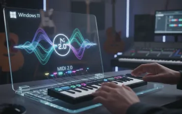 Windows 11 rivoluziona la musica digitale con il supporto nativo a MIDI 2.0