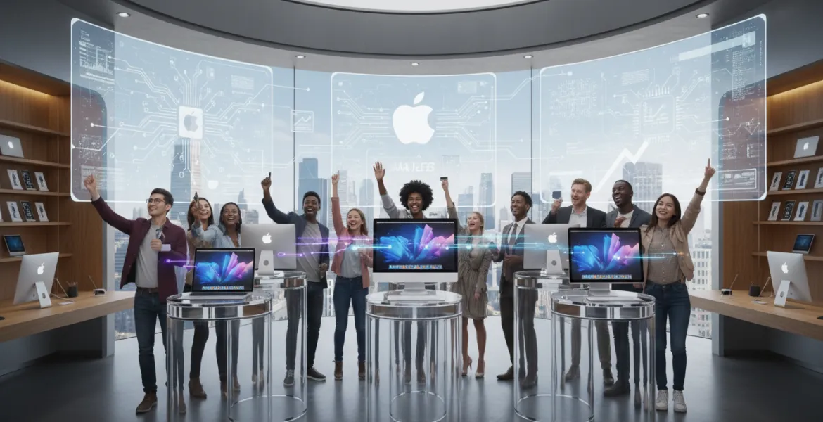 Impennata della domanda per Mac: l'Intelligenza Artificiale spinge le vendite