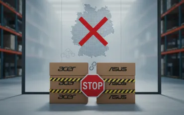 Acer e Asus bloccate in Germania: stop alle vendite per violazione brevetti Nokia