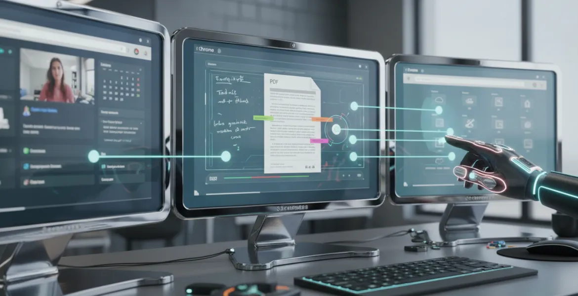 Chrome rivoluziona la produttività: Schermo diviso, PDF annotabili e integrazione Drive