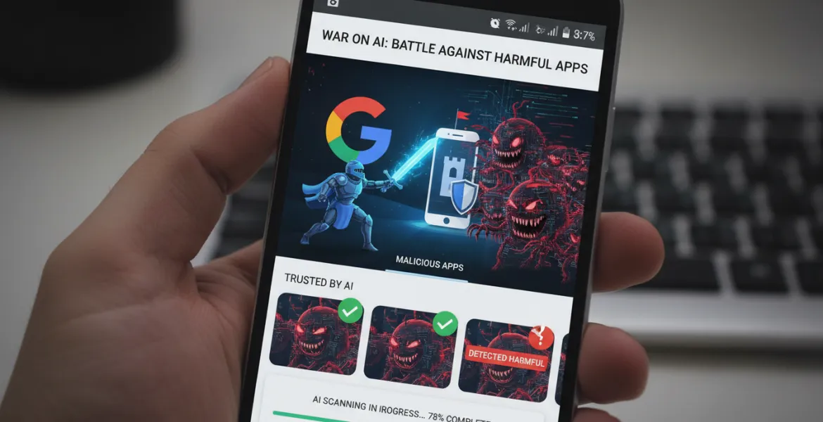 Google Play Store: Guerra all'intelligenza artificiale contro le App Dannose