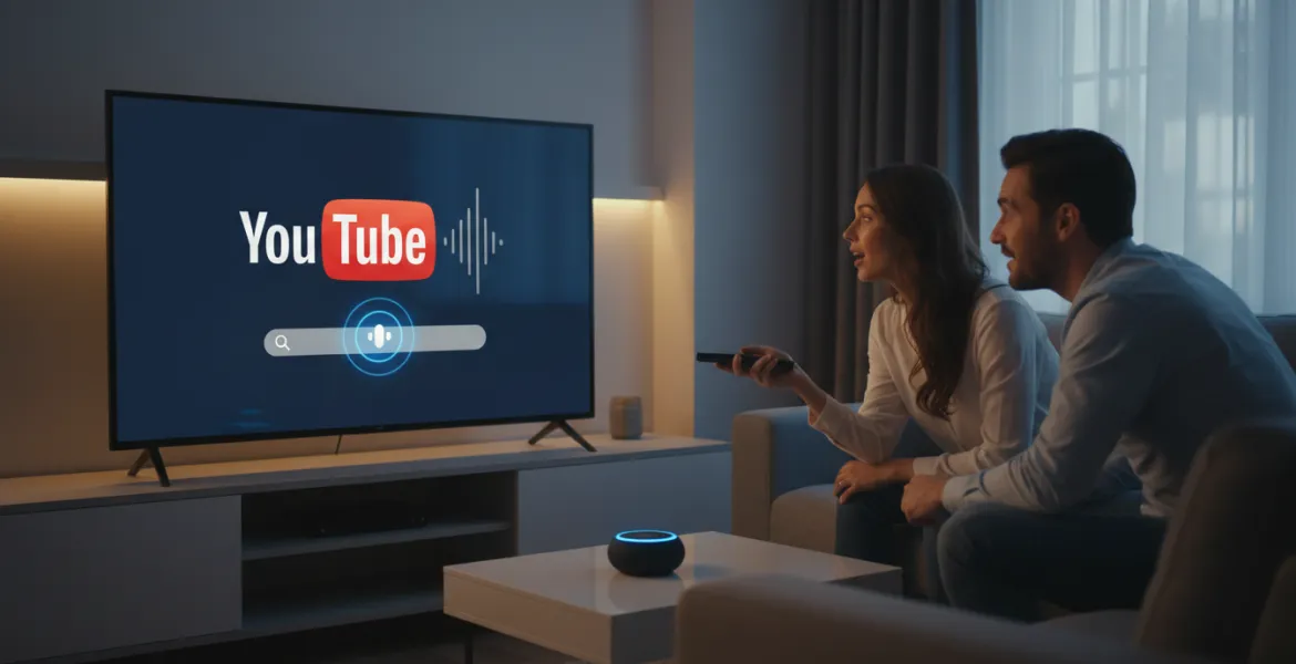 YouTube introduce l'assistente vocale sui televisori: nuova era per la fruizione video