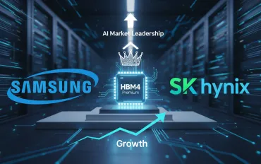 Samsung sfida SK Hynix: HBM4 premium per riconquistare la vetta nel mercato AI