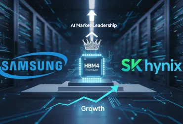 Samsung sfida SK Hynix: HBM4 premium per riconquistare la vetta nel mercato AI