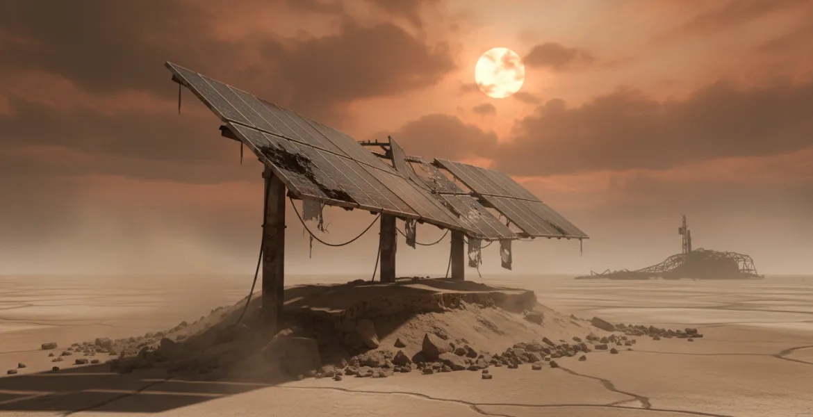 Riscaldamento globale: i pannelli solari rischiano il collasso prematuro