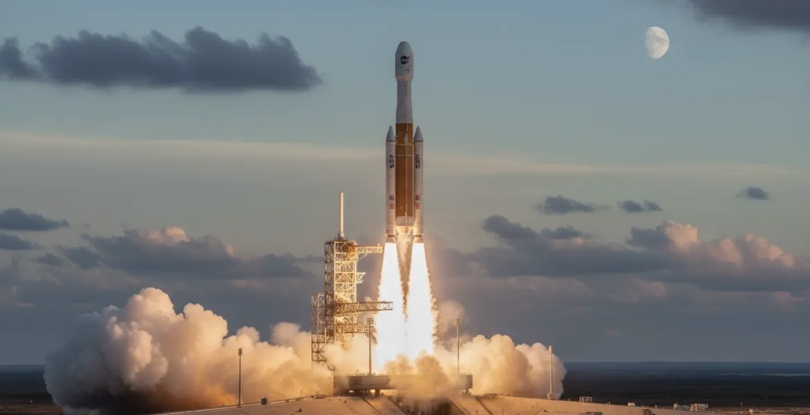 NASA: Verso la Luna con il megarazzo SLS, test finale superato