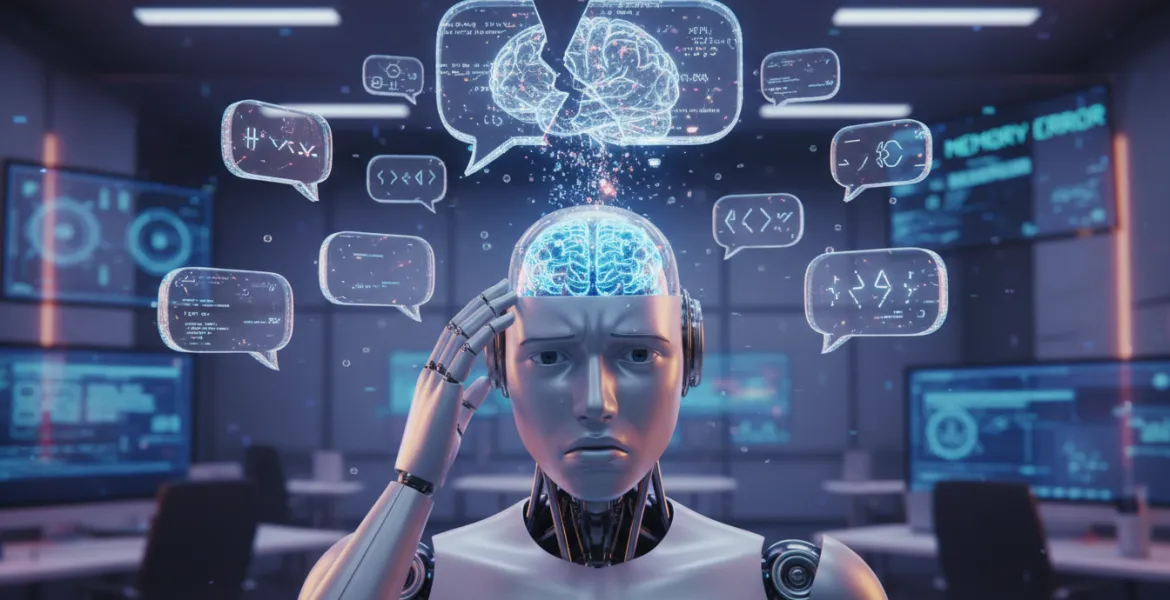 IA in crisi di memoria? Chatbot smemorati durante le conversazioni