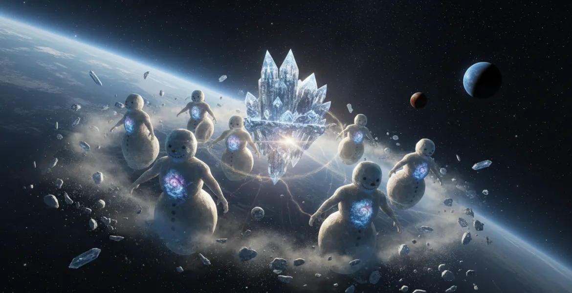 Scoperto il segreto degli 'omini di neve' ai confini del Sistema Solare